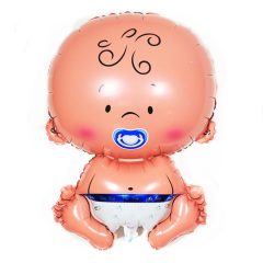 Fólia lufi - Kék fiú baba forma 