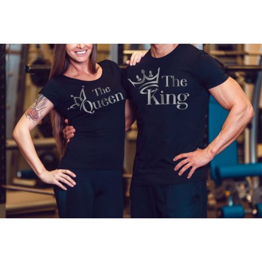 Páros póló - The King - The Queen - Klasszik